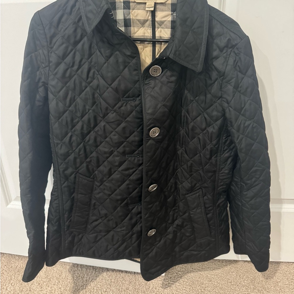 Burberry Black Quilted Puffer Jacket